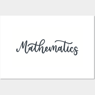 Mathematics Posters and Art